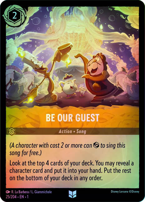 Lorcana TFC - Be Our Guest Secondary image