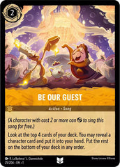 Lorcana TFC - Be Our Guest