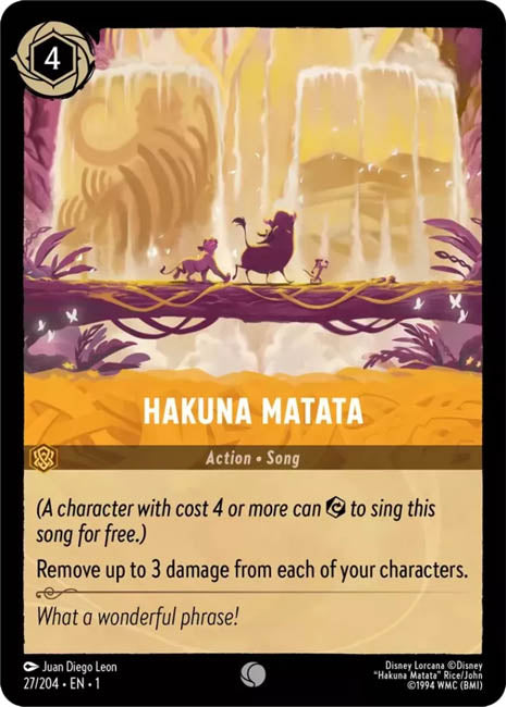 Lorcana TFC - Hakuna Matata