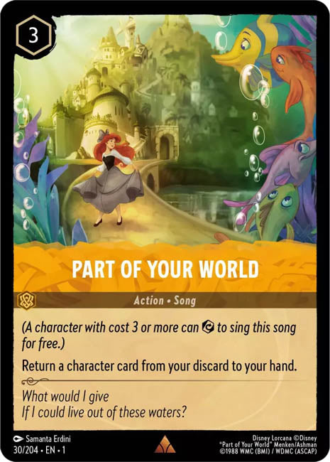 Lorcana TFC - Part Of Your World Main image