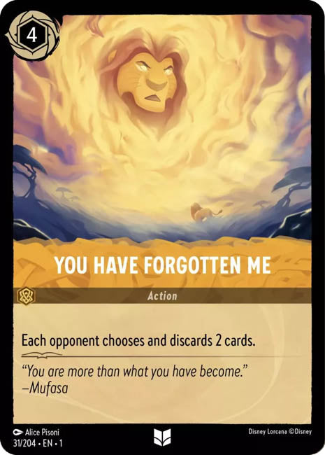 Lorcana TFC - You Have Forgotten Me Main image