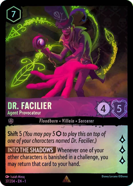Lorcana TFC - Dr. Facilier: Agent Provocateur Secondary image
