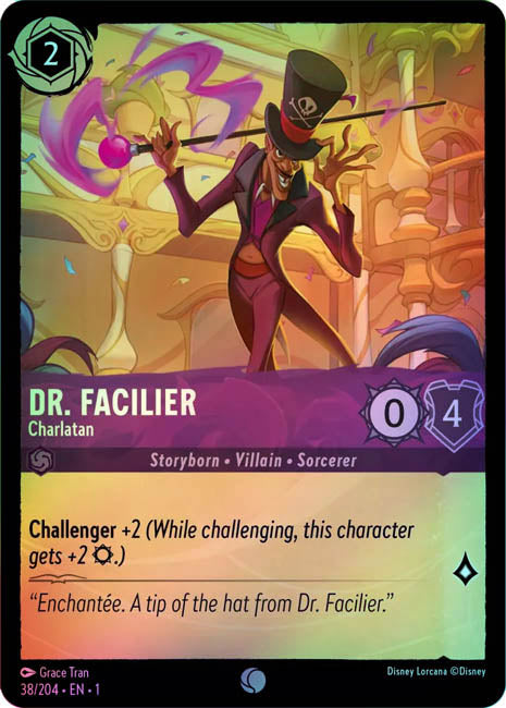 Lorcana TFC - Dr. Facilier: Charlatan Secondary image