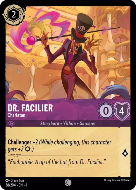 Lorcana TFC - Dr. Facilier: Charlatan Main image