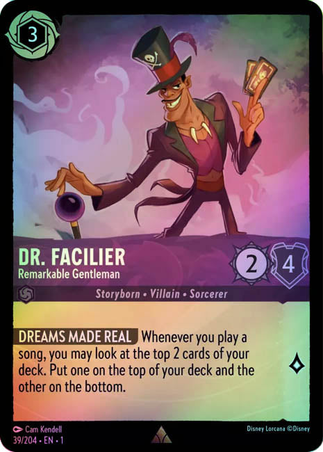 Lorcana TFC - Dr. Facilier: Remarkable Gentleman