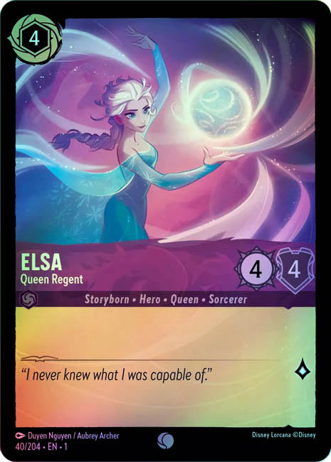 Lorcana TFC - Elsa: Queen Regent Secondary image