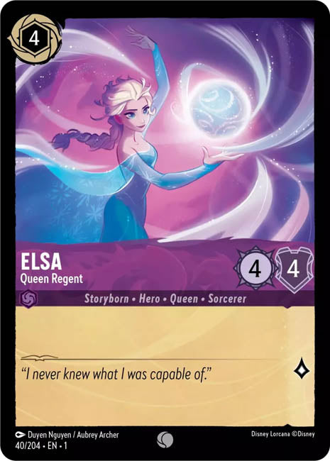 Lorcana TFC - Elsa: Queen Regent