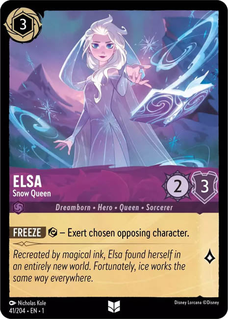 Lorcana TFC - Elsa: Snow Queen