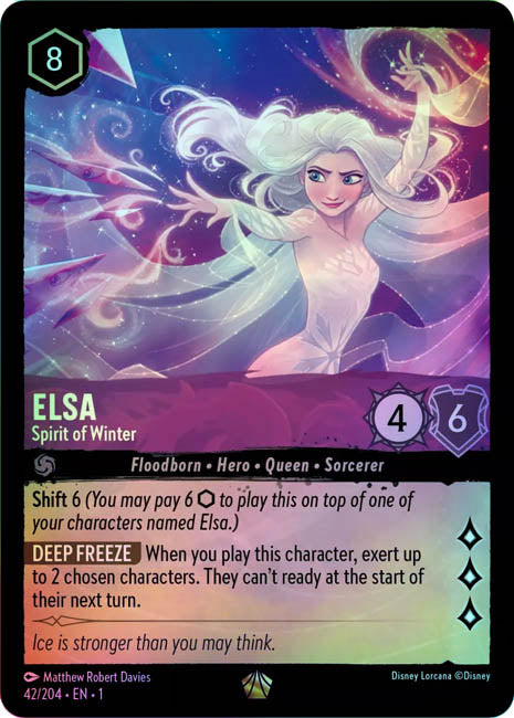 Lorcana TFC - Elsa: Spirit of Winter Secondary image