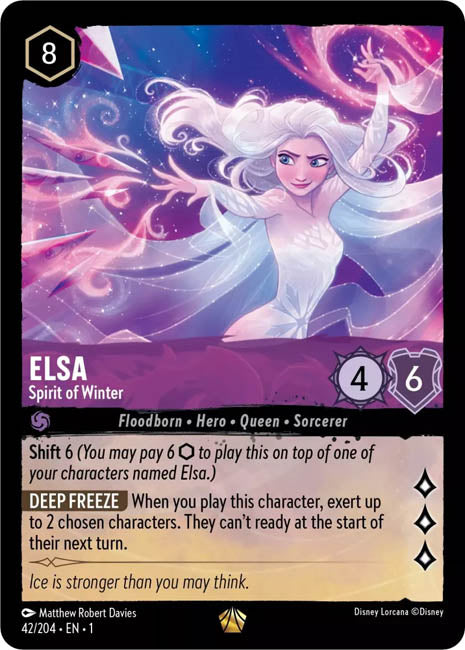 Lorcana TFC - Elsa: Spirit of Winter Main image