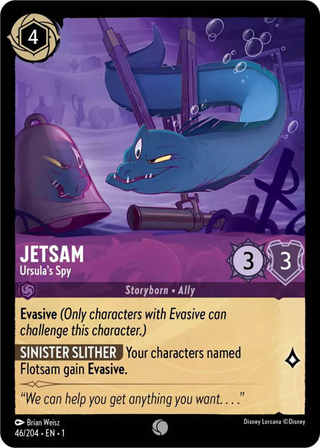Lorcana TFC - Jetsam: Ursula's Spy Main image
