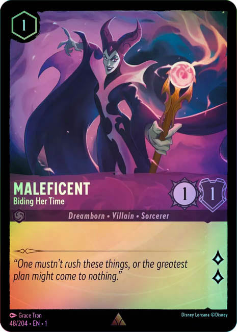 Lorcana TFC - Maleficent: Biding Her Time Secondary image