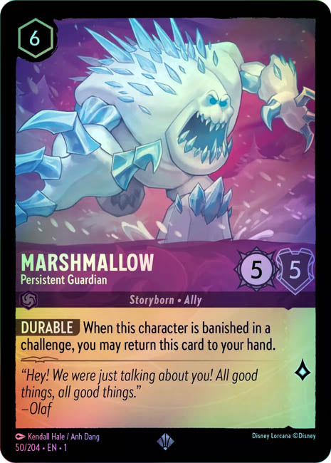 Lorcana TFC - Marshmallow: Persistent Guardian Secondary image