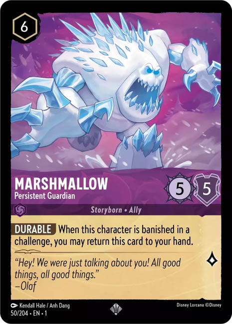 Lorcana TFC - Marshmallow: Persistent Guardian Main image