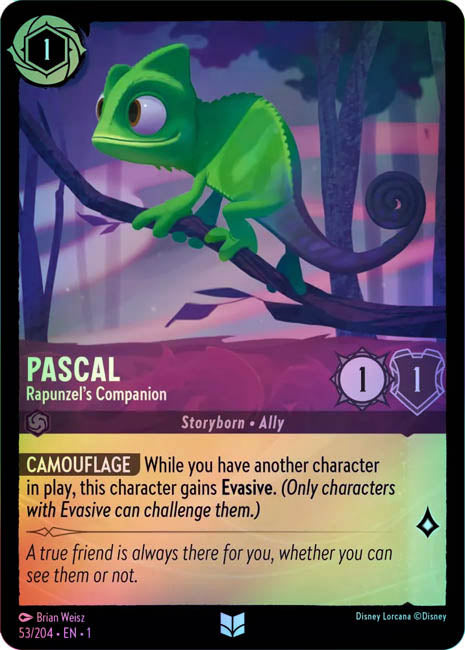 Lorcana TFC - Pascal: Rapunzel's Companion Secondary image