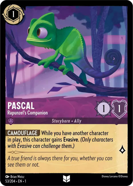 Lorcana TFC - Pascal: Rapunzel's Companion Main image