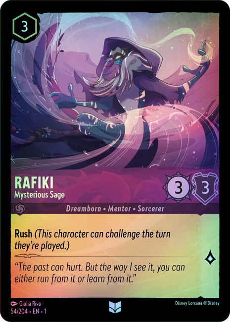 Lorcana TFC - Rafiki: Mysterious Sage Secondary image