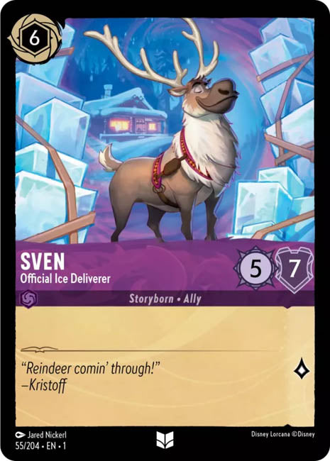 Lorcana TFC - Sven: Official Ice Deliverer Main image
