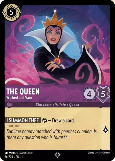 Lorcana TFC - The Queen: Wicked and Vain Main image