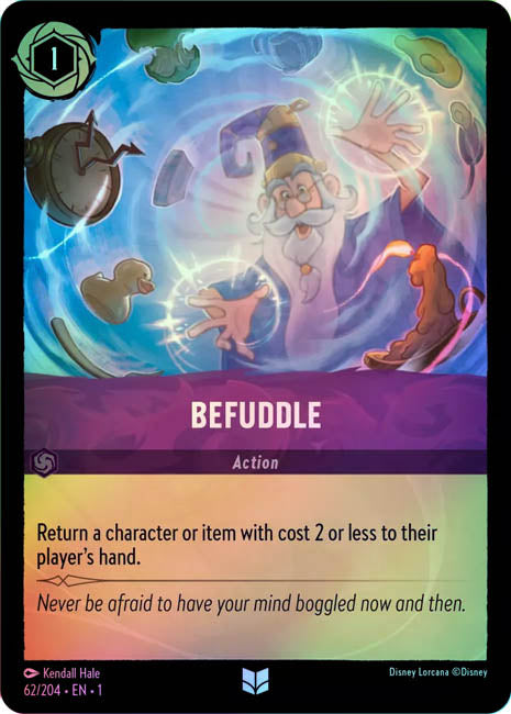 Lorcana TFC - Befuddle Secondary image