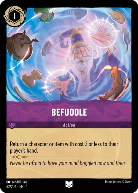 Lorcana TFC - Befuddle Main image