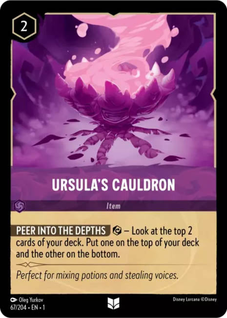 Lorcana TFC - Ursula's Cauldron Main image