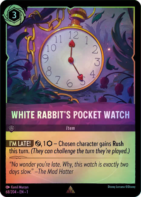 Lorcana TFC - White Rabbit's Pocket Watch Secondary image