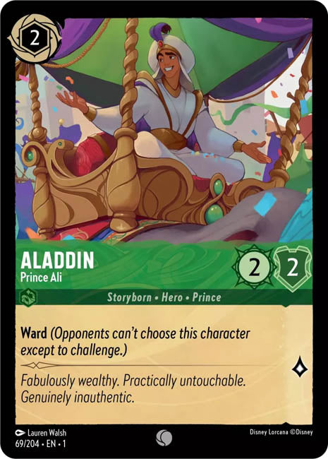 Lorcana TFC - Aladdin: Prince Ali