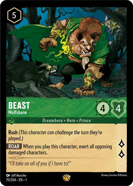 Lorcana TFC - Beast: Wolfsbane Main image
