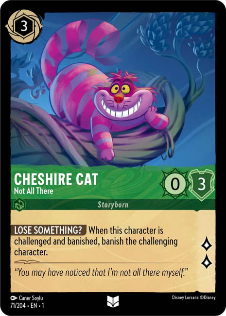 Lorcana TFC - Cheshire Cat: Not All There Main image