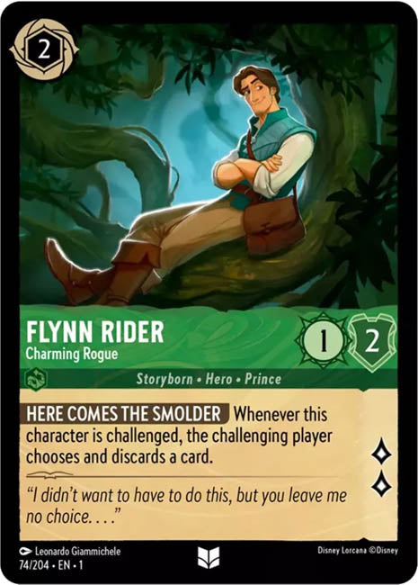 Lorcana TFC - Flynn Rider: Charming Rogue Main image