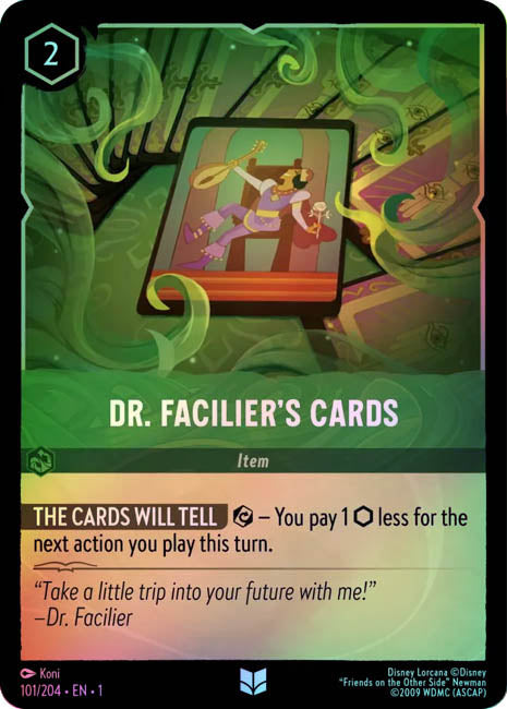 Lorcana TFC - Dr. Facilier's Card Secondary image