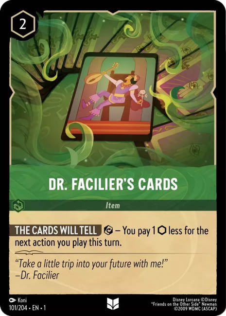 Lorcana TFC - Dr. Facilier's Card Main image