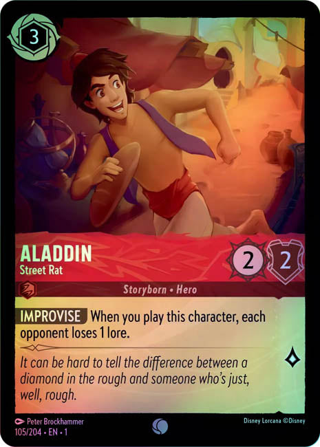 Lorcana TFC - Aladdin: Street Rat Secondary image