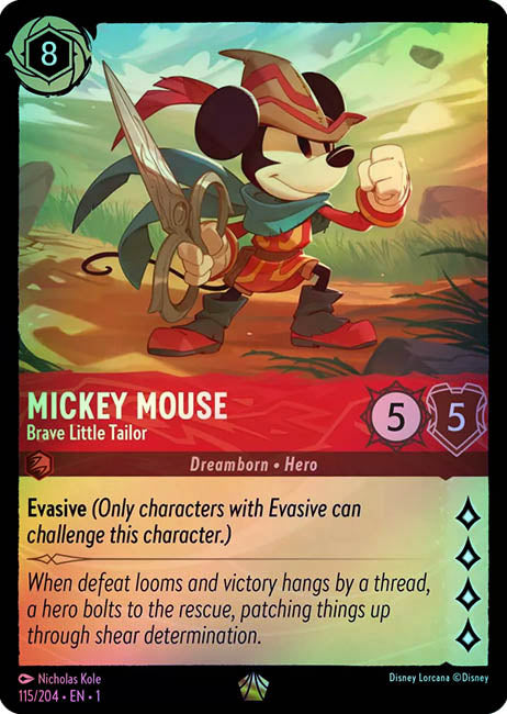 Lorcana TFC - Mickey Mouse: Brave Little Tailor Secondary image