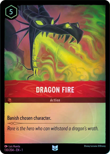 Lorcana TFC - Dragon Fire Secondary image