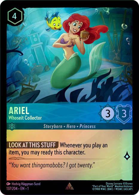 Lorcana TFC - Ariel: Whoseit Collector Secondary image