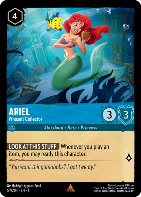 Lorcana TFC - Ariel: Whoseit Collector Main image