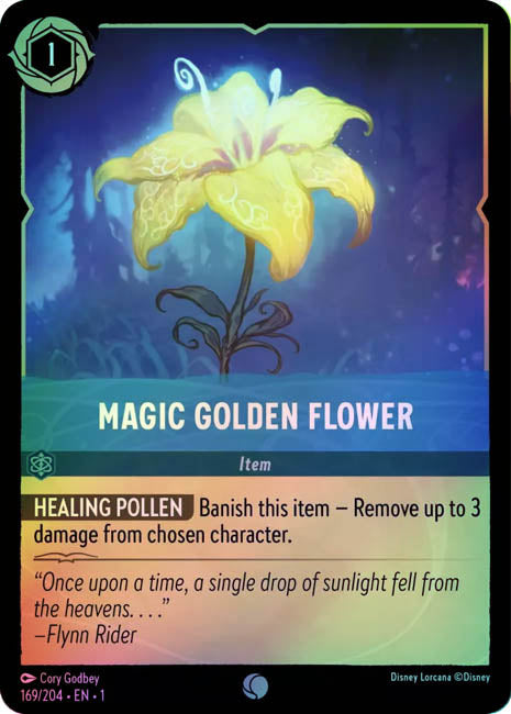 Lorcana TFC - Magic Golden Flower Secondary image