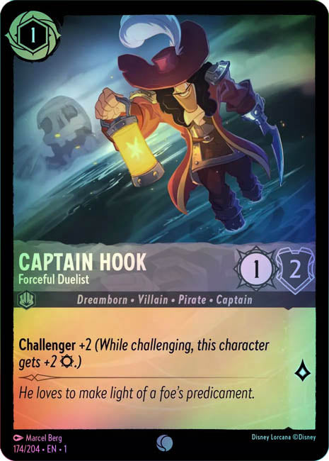 Lorcana TFC - Captain Hook: Forceful Duelist Secondary image