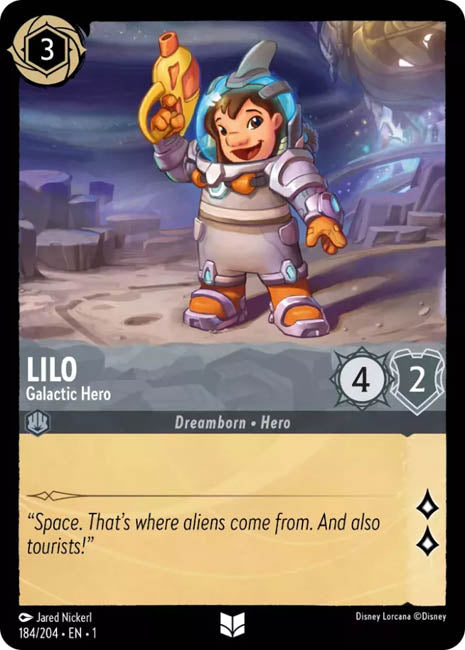 Lorcana TFC - Lilo: Galactic Hero Main image