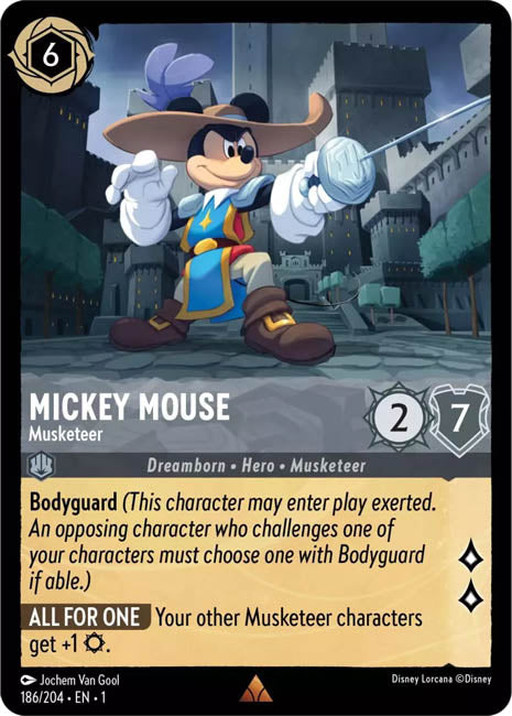 Lorcana TFC - Mickey Mouse: Musketeer Main image