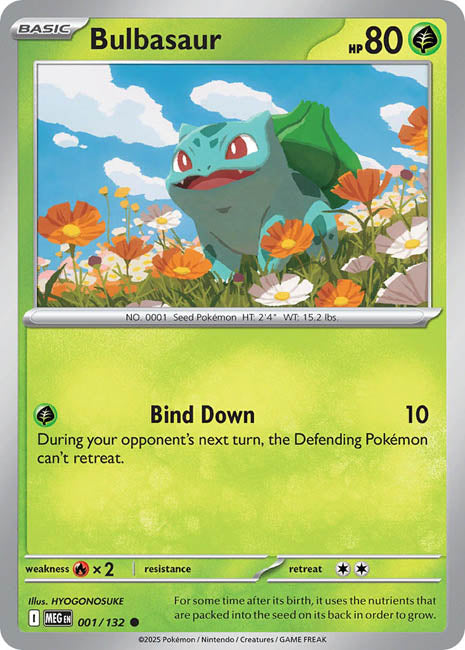 Pokemon TCG - Bulbasaur - MEG