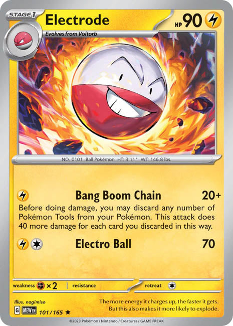 Pokemon TCG - Electrode - MEW