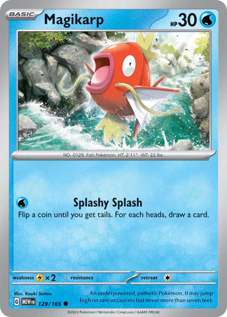 Pokemon TCG - Magikarp - MEW