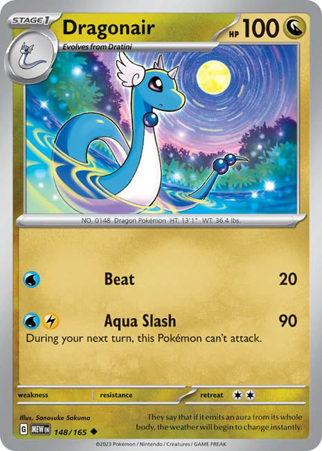 Pokemon TCG - Dragonair - MEW