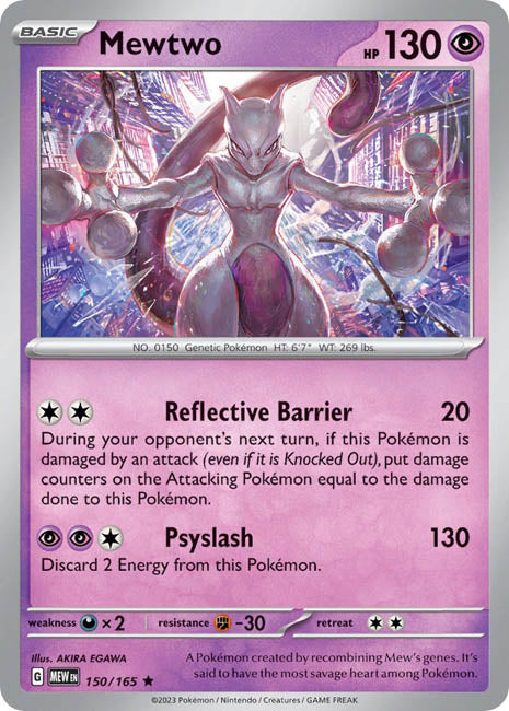 Pokemon TCG - Mewtwo - MEW