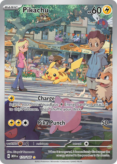 Pokemon TCG - Pikachu - MEW