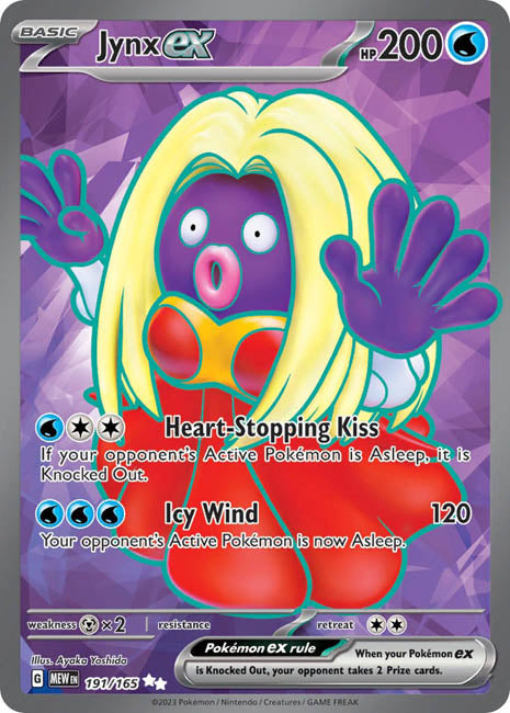 Pokemon TCG - Jynx ex - MEW