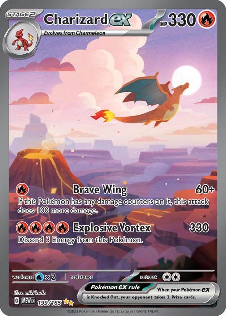 Pokemon TCG - Charizard ex - MEW